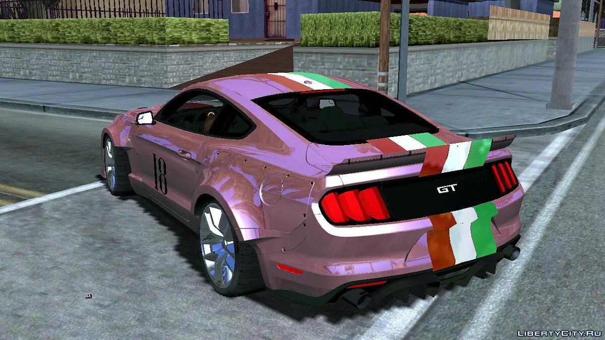 Ford Mustang GT (Только DFF) / GTA San Andreas (iOS, Android)