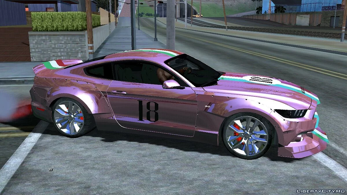 Ford Mustang GT (Только DFF) / GTA San Andreas (iOS, Android)