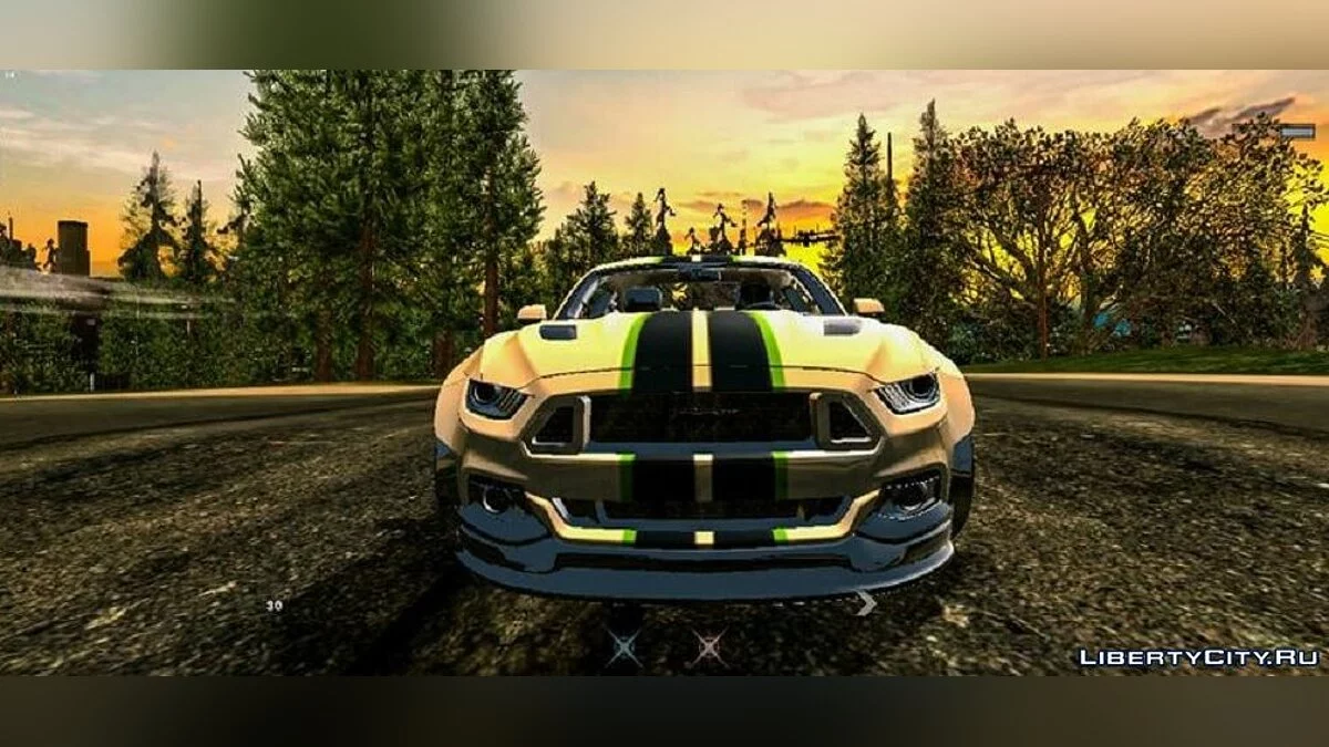 Ford Mustang RTR-X (NFS Payback) 2015 / GTA San Andreas (iOS, Android)