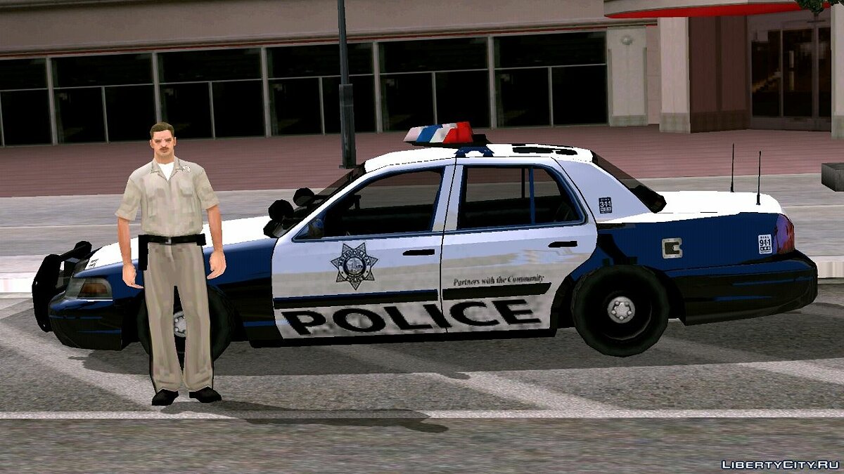 Ford Crown Victoria LVMPD для GTA San Andreas (iOS, Android) - Картинка #2