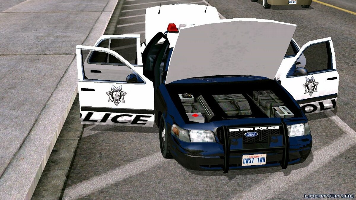 Ford Crown Victoria LVMPD для GTA San Andreas (iOS, Android) - Картинка #4