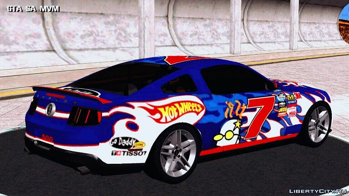 Ford Mustang Shelby GT500 / GTA San Andreas (iOS, Android)