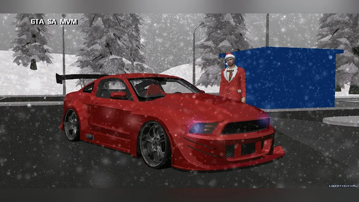 Mustang GT + винилы / GTA San Andreas (iOS, Android)