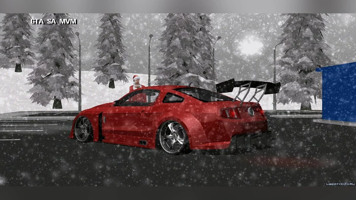 Mustang GT + винилы / GTA San Andreas (iOS, Android)