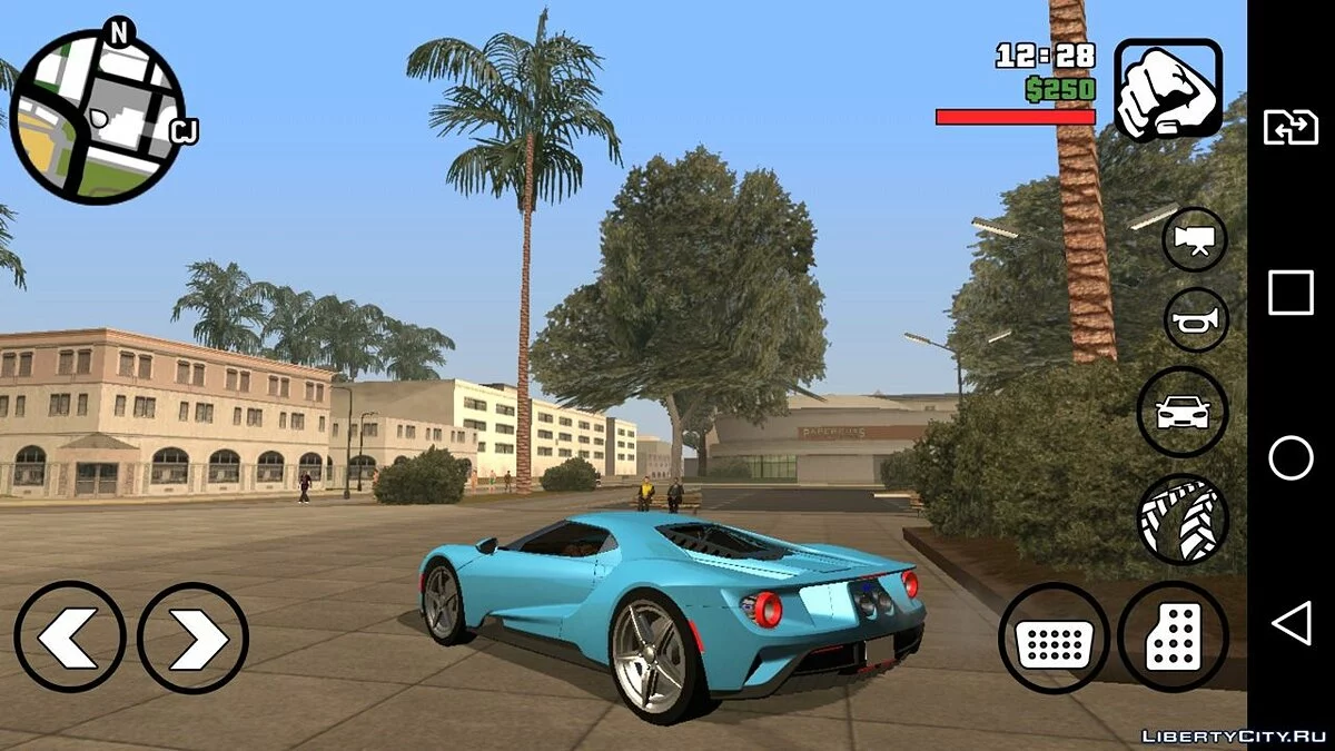 Ford GT II 2016 (только DFF) / GTA San Andreas (iOS, Android)