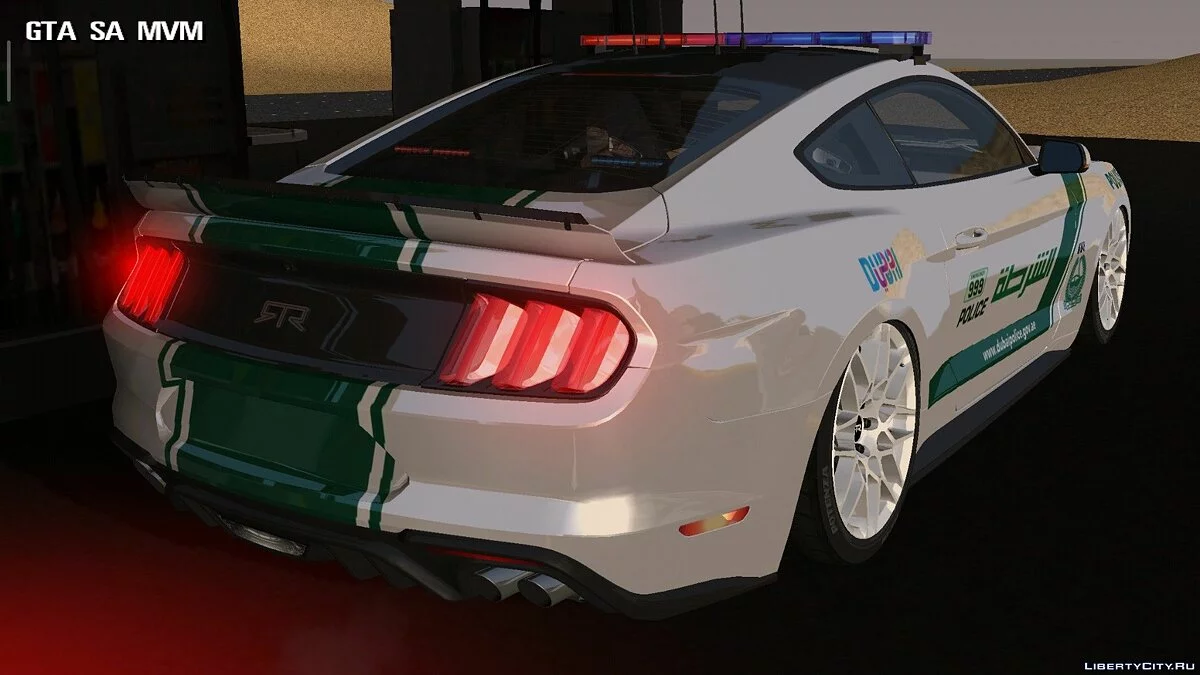 Ford Mustang GT Arabian Police / GTA San Andreas (iOS, Android)