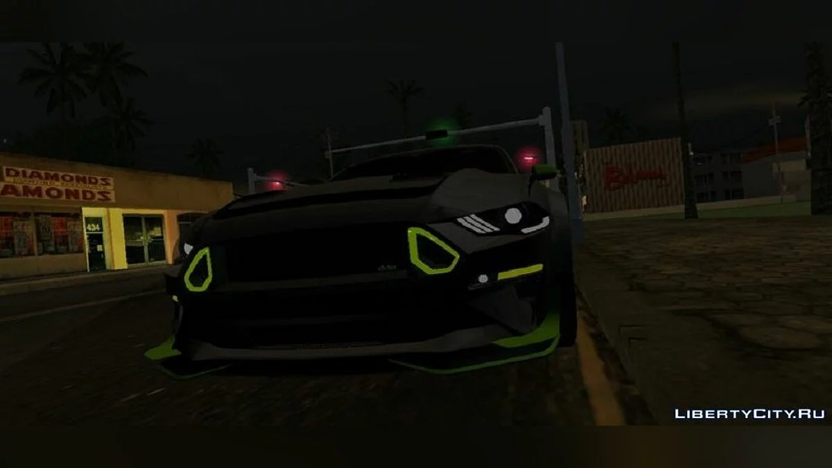 Ford Mustang RTR Spec 5 / GTA San Andreas (iOS, Android)
