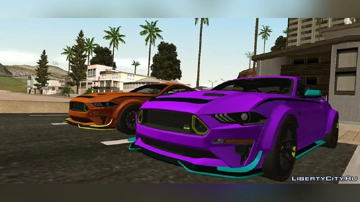 Ford Mustang RTR Spec 5 / GTA San Andreas (iOS, Android)