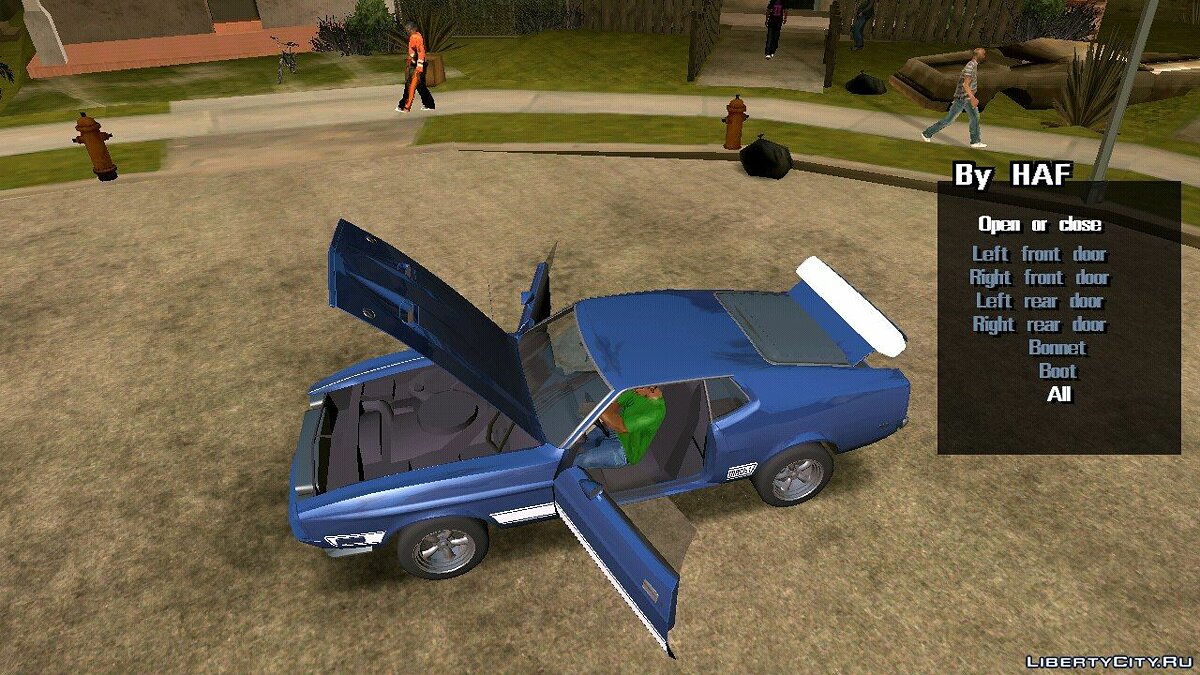 Скачать 1973 Ford Mustang Mach 1 (только DFF) для GTA San Andreas (iOS,  Android)