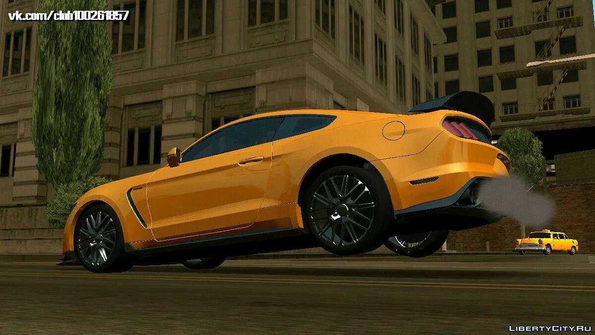 2016 Ford Mustang GT350R (только DFF) / GTA San Andreas (iOS, Android)