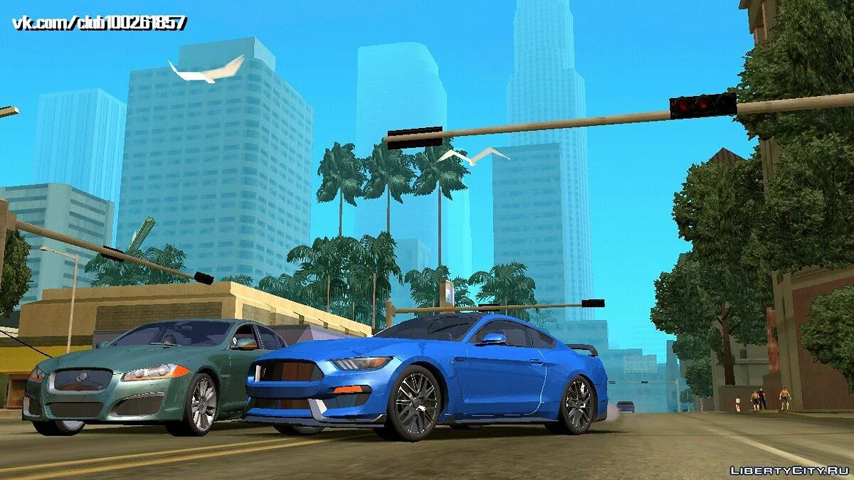 2016 Ford Mustang GT350R (только DFF) / GTA San Andreas (iOS, Android)