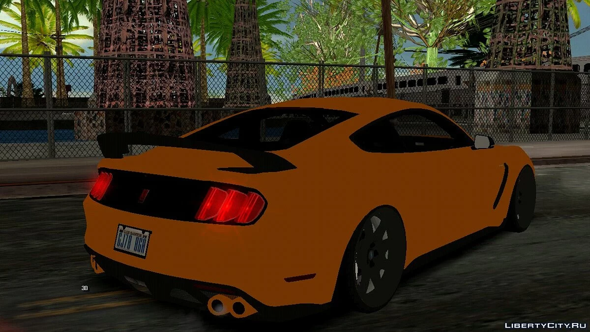 2016 Ford Mustang Shelby GT350R / GTA San Andreas (iOS, Android)