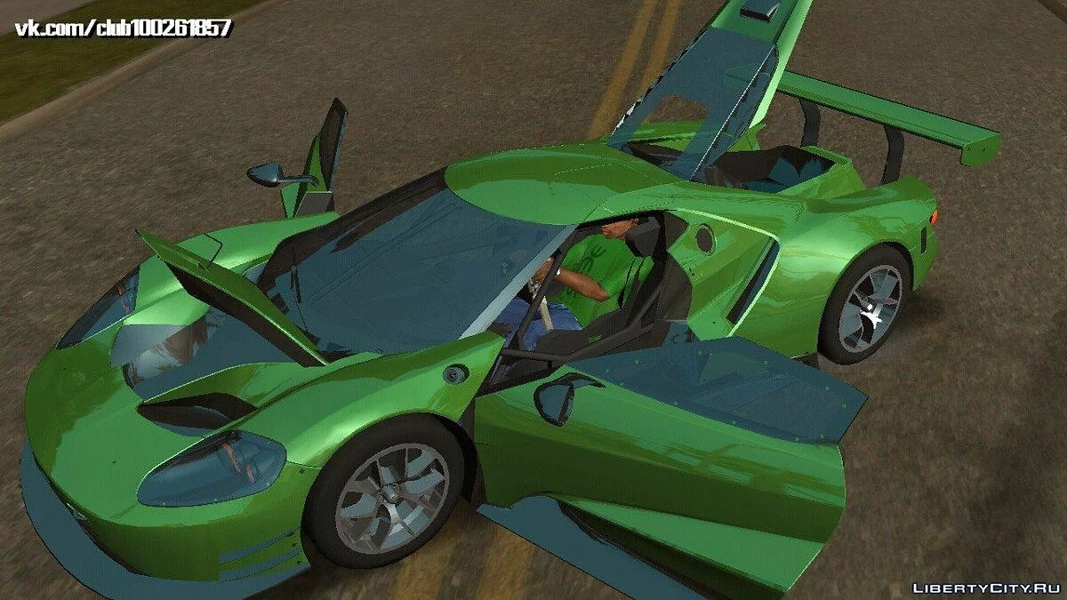 Ford GT LM 2016 (только DFF) / GTA San Andreas (iOS, Android)