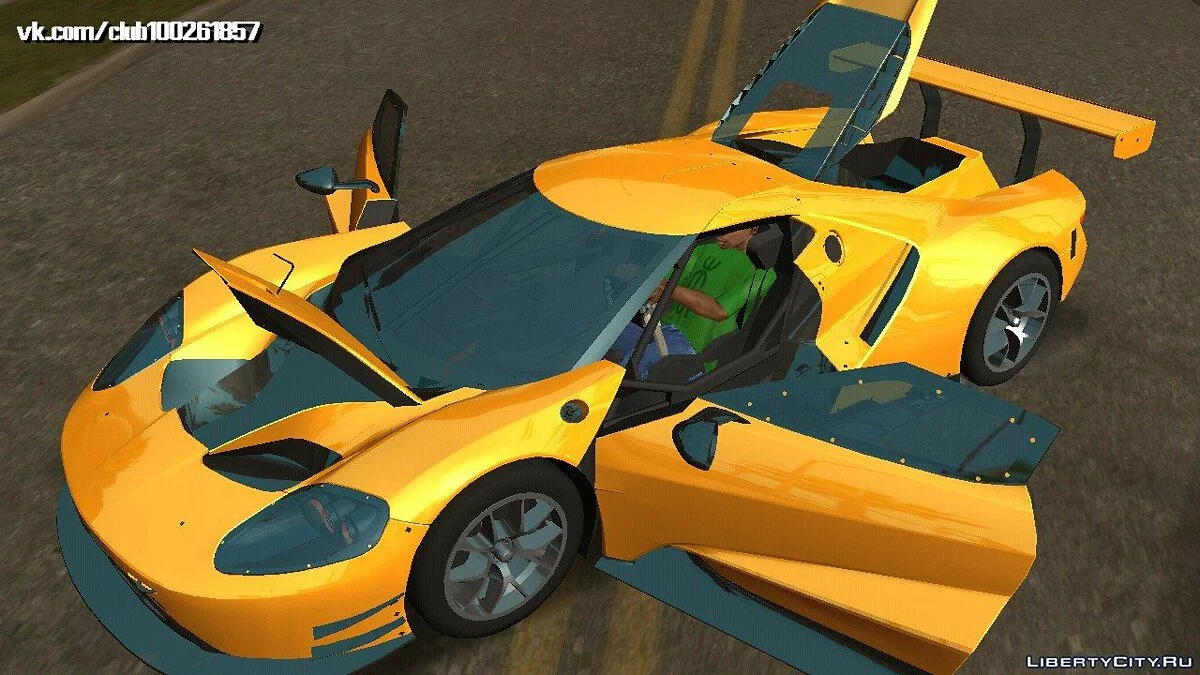 Ford GT LM 2016 (только DFF) / GTA San Andreas (iOS, Android)
