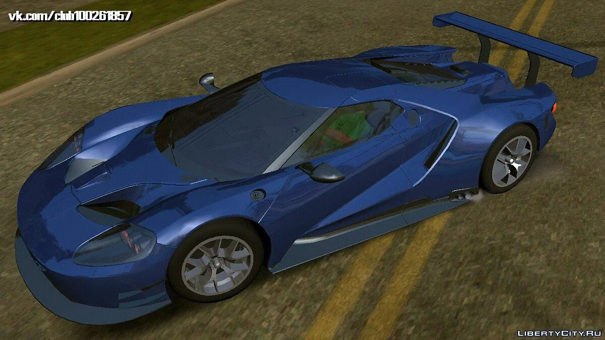 Ford GT LM 2016 (только DFF) / GTA San Andreas (iOS, Android)