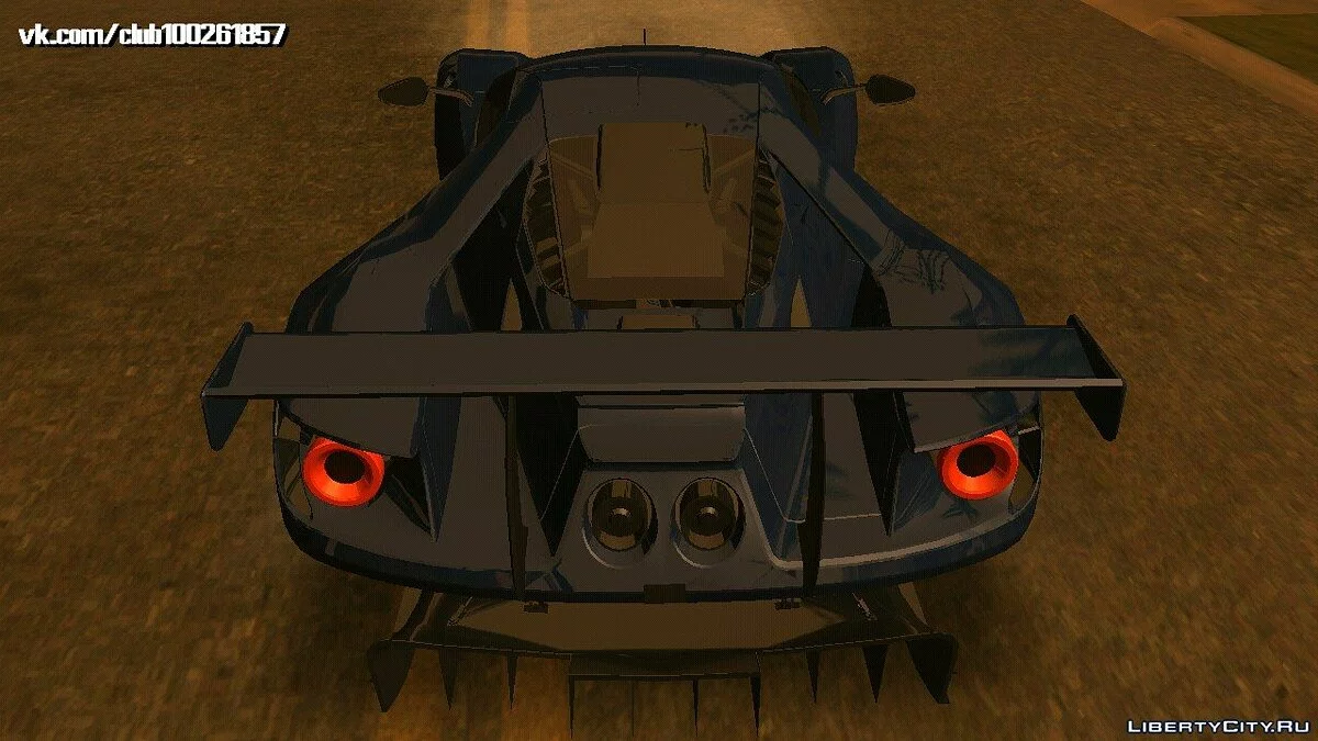 Ford GT LM 2016 (только DFF) / GTA San Andreas (iOS, Android)