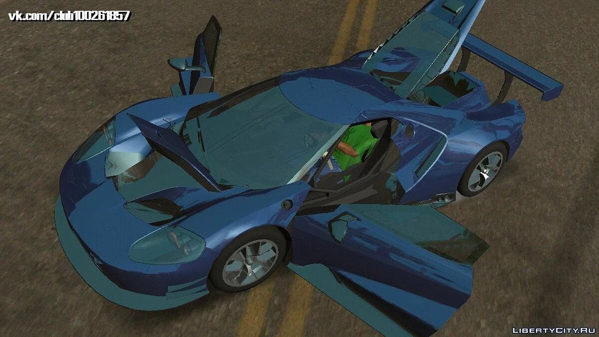 Ford GT LM 2016 (только DFF) / GTA San Andreas (iOS, Android)