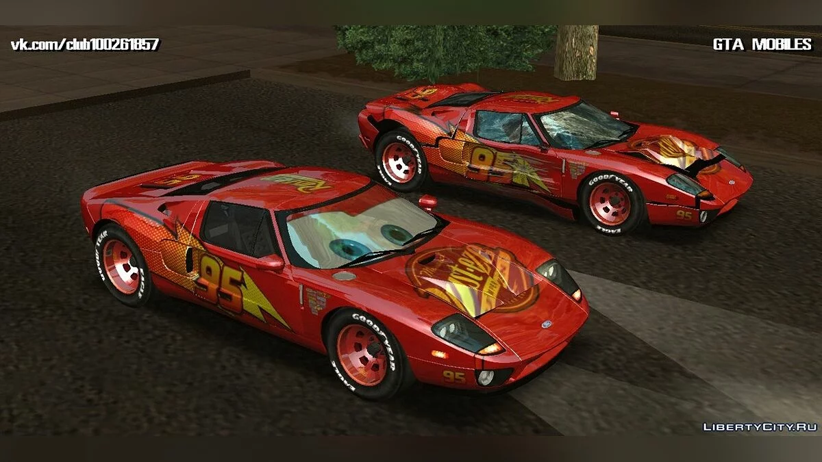 Ford GT + McQueen / GTA San Andreas (iOS, Android)