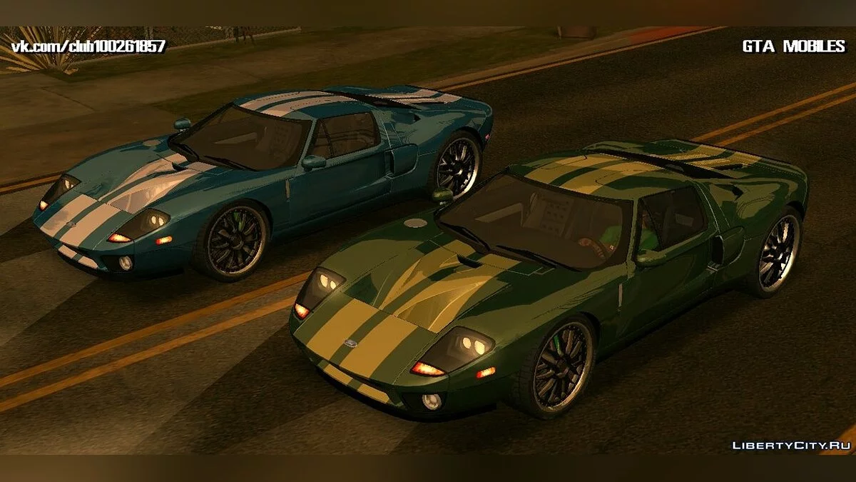 Ford GT + McQueen / GTA San Andreas (iOS, Android)