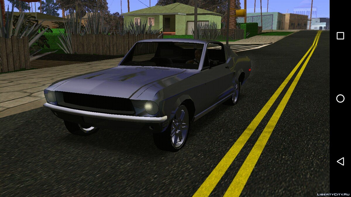 Скачать Ford Mustang 1967 (только DFF) для GTA San Andreas (iOS, Android)