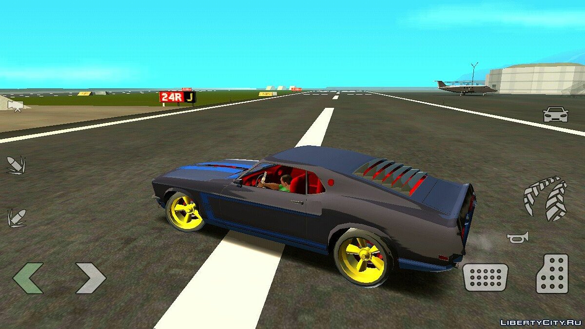 Скачать Ford Mustang 1970 для GTA San Andreas (iOS, Android)