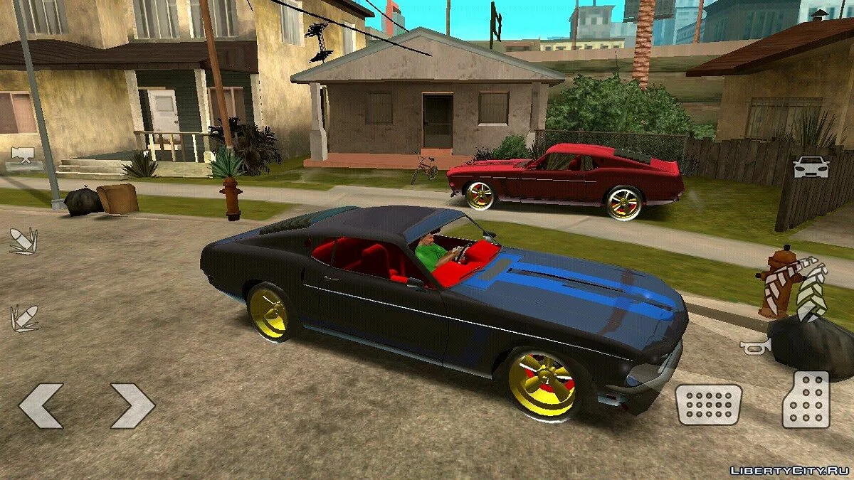 Ford Mustang 1970 / GTA San Andreas (iOS, Android)
