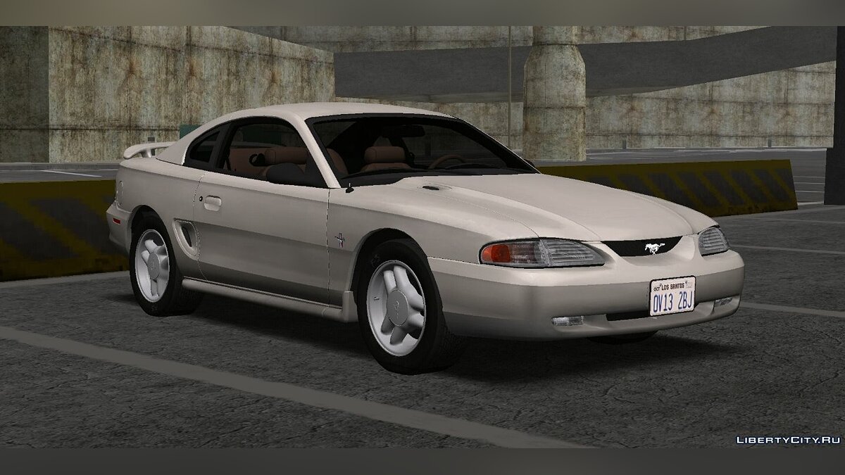 Скачать Ford Mustang GT 1993 для GTA San Andreas (iOS, Android)