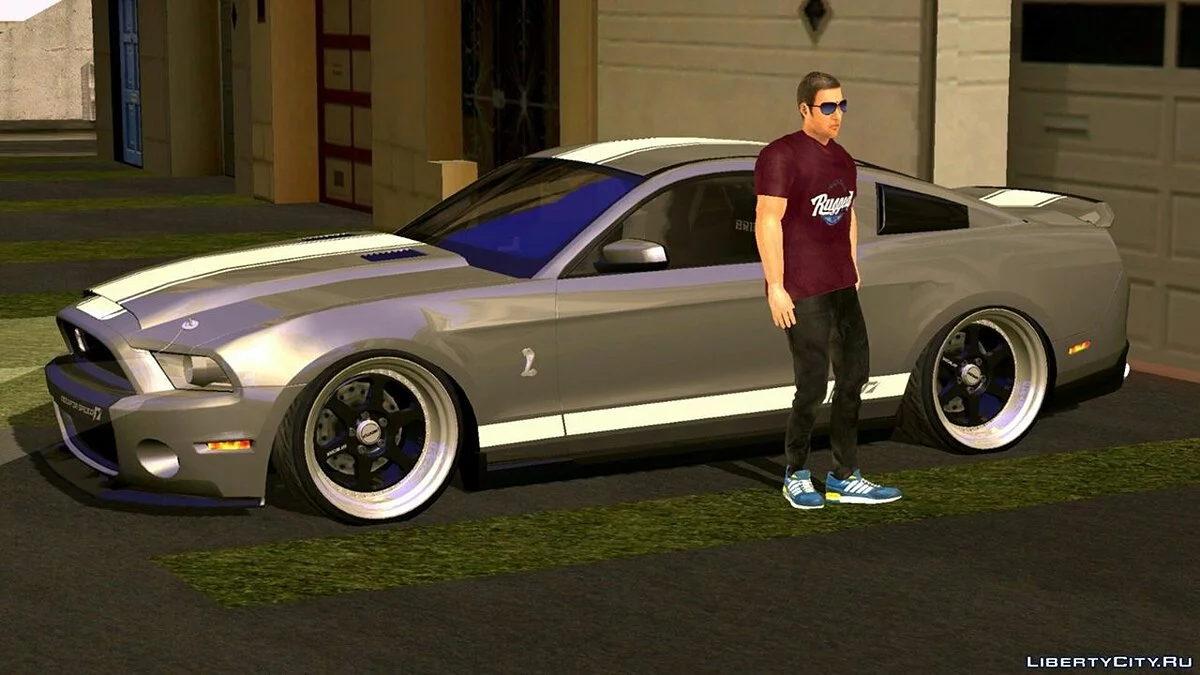 Ford Shelby GT500 2011 v2 (только DFF) / GTA San Andreas (iOS, Android)