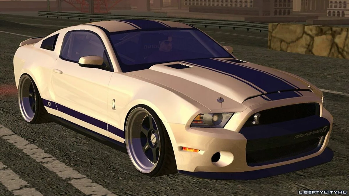 Ford Shelby GT500 2011 v2 (только DFF) / GTA San Andreas (iOS, Android)