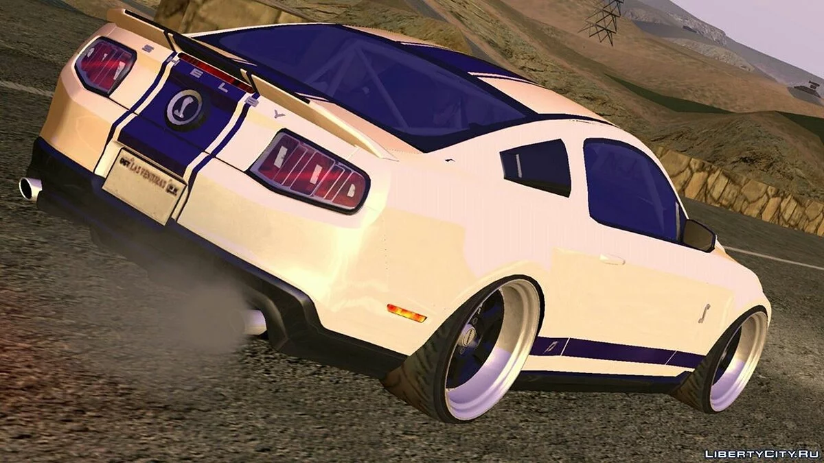 Ford Shelby GT500 2011 v2 (только DFF) / GTA San Andreas (iOS, Android)