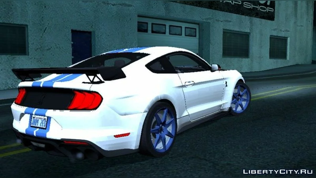 Ford Shelby GT500 2020 / GTA San Andreas (iOS, Android)