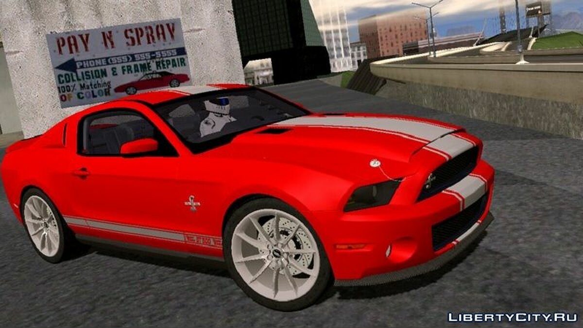 Скачать Ford Shelby GT500 Super Snake 2011 для GTA San Andreas (iOS, Android )