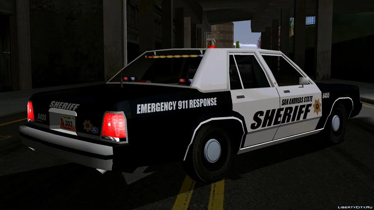 Ford (Sheriff version) / GTA San Andreas (iOS, Android)