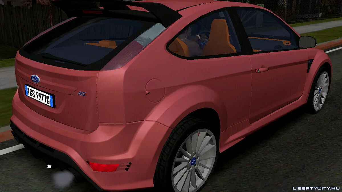 2010 Ford Focus RS v2 (только DFF) / GTA San Andreas (iOS, Android)