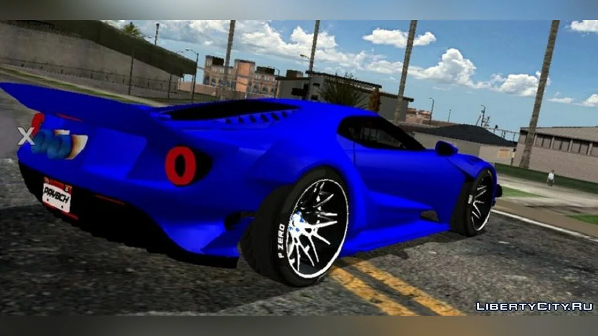 Ford GT 2017 / GTA San Andreas (iOS, Android)