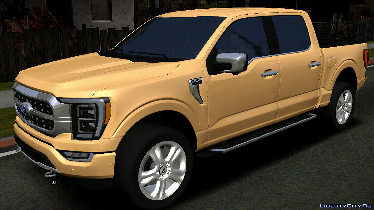 Скачать 2021 Ford F-150 Platinum (только DFF) для GTA San Andreas (iOS,  Android)