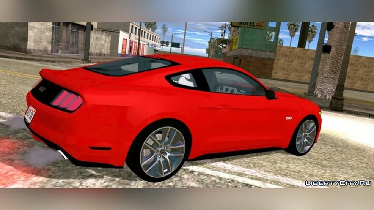 Ford Mustang GT 2015 [V2] / GTA San Andreas (iOS, Android)