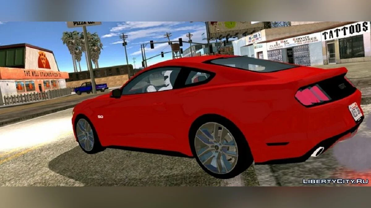 Ford Mustang GT 2015 [V2] / GTA San Andreas (iOS, Android)