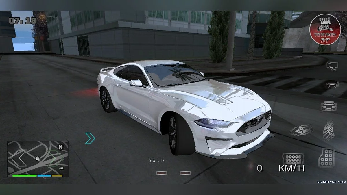 Ford Mustang GT 2019 / GTA San Andreas (iOS, Android)