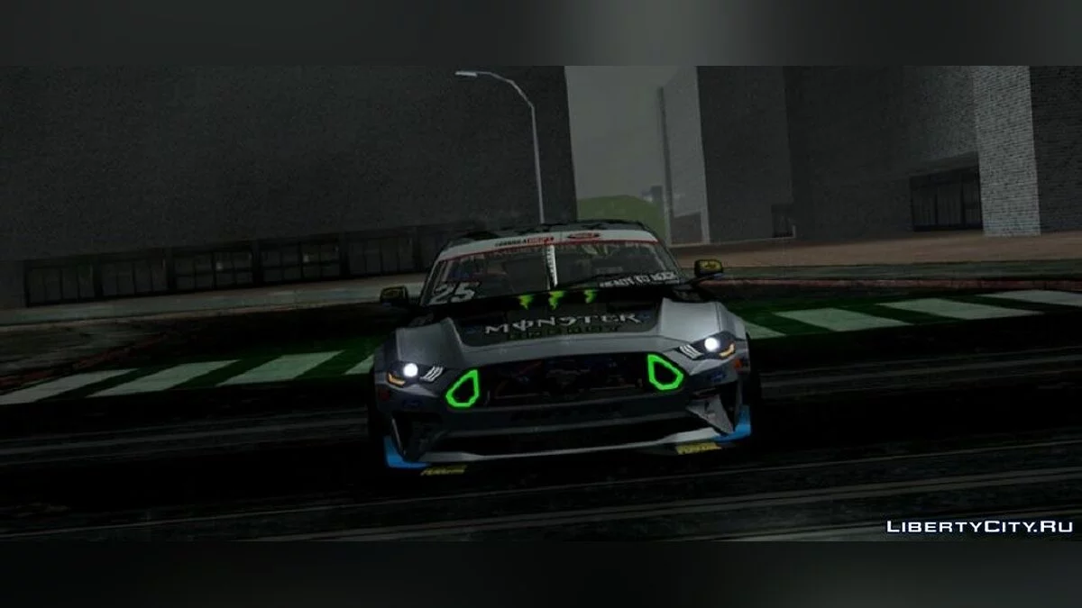 2018 Ford Mustang RTR FD / GTA San Andreas (iOS, Android)