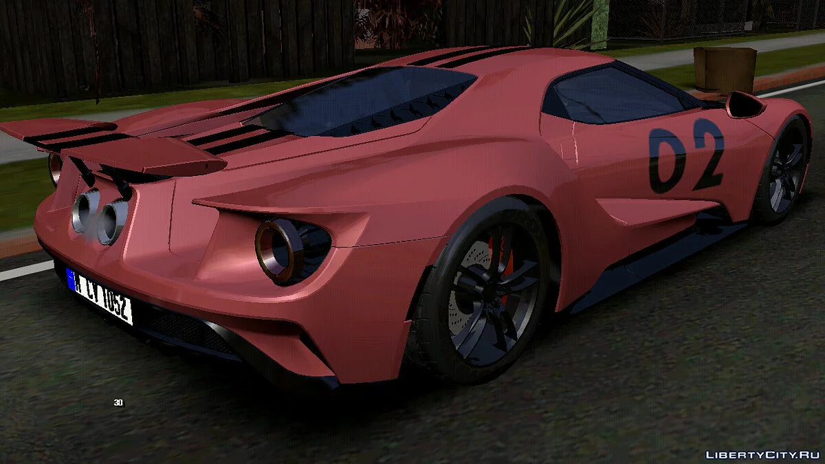 Ford GT 2017 (только DFF) / GTA San Andreas (iOS, Android)