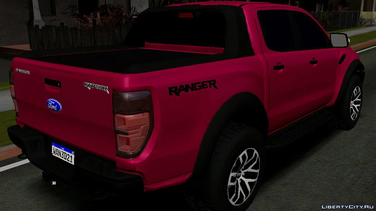 Ford Ranger Raptor 2019 (только DFF) / GTA San Andreas (iOS, Android)