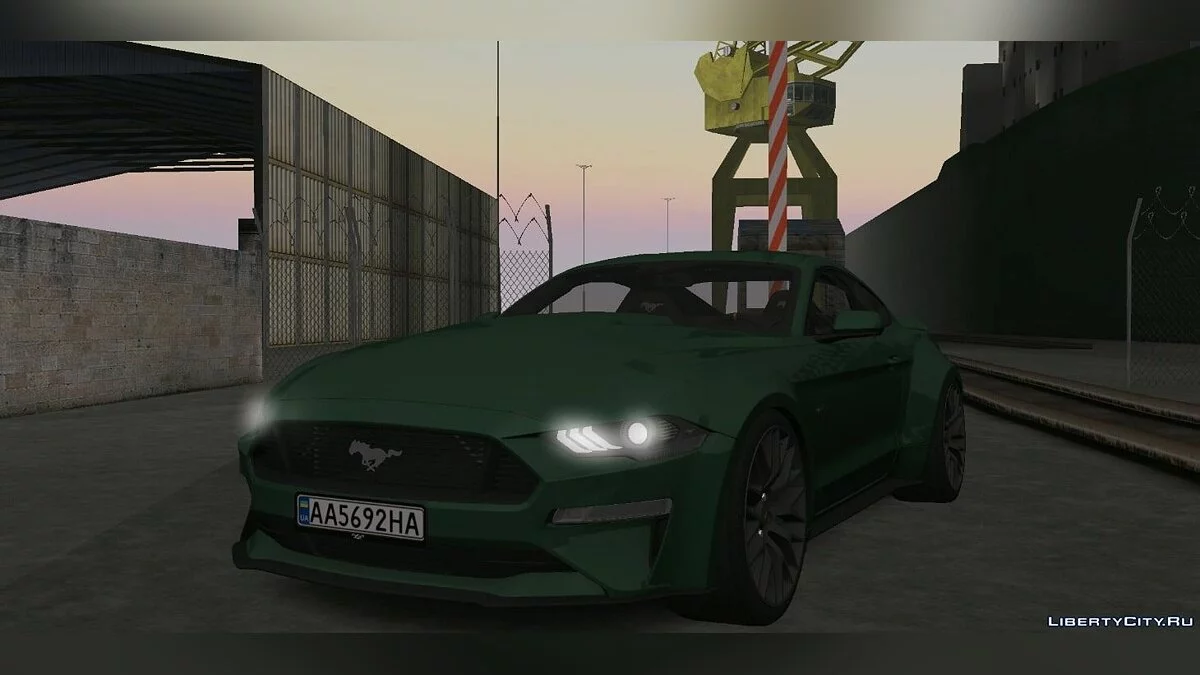 Ford Mustang GT DeBerti Design '18 / GTA San Andreas (iOS, Android)