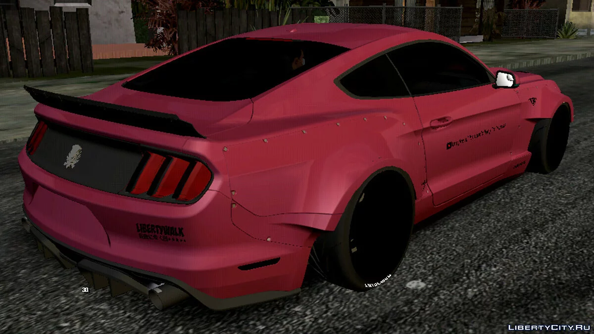Ford Mustang GT Liberty Walk v2 (только DFF) / GTA San Andreas (iOS, Android)