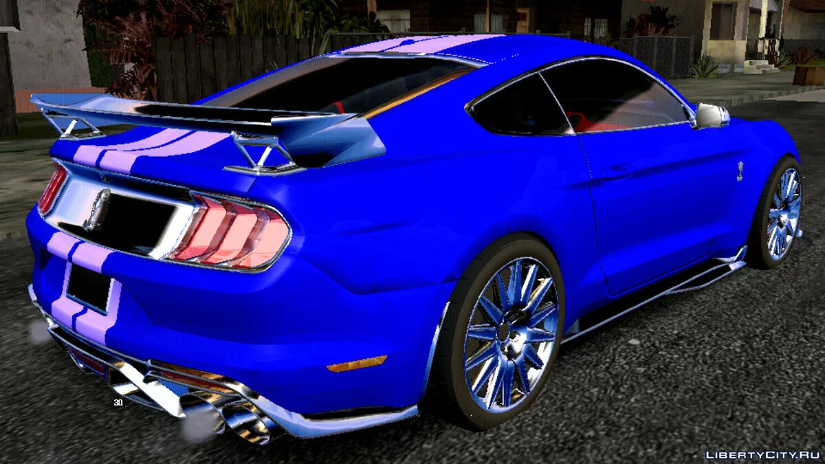 Ford Mustang GT500 2019 (только DFF) / GTA San Andreas (iOS, Android)