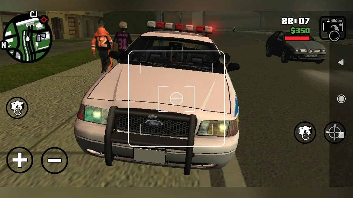 Ford Crown Victoria NYPD / GTA San Andreas (iOS, Android)