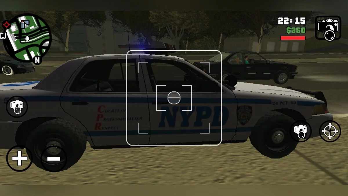 Ford Crown Victoria NYPD / GTA San Andreas (iOS, Android)