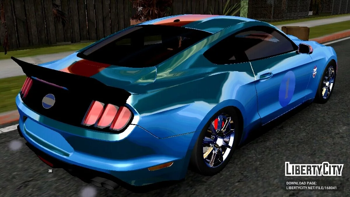 Ford Mustang GT 5.0 GULF (только DFF) / GTA San Andreas (iOS, Android)