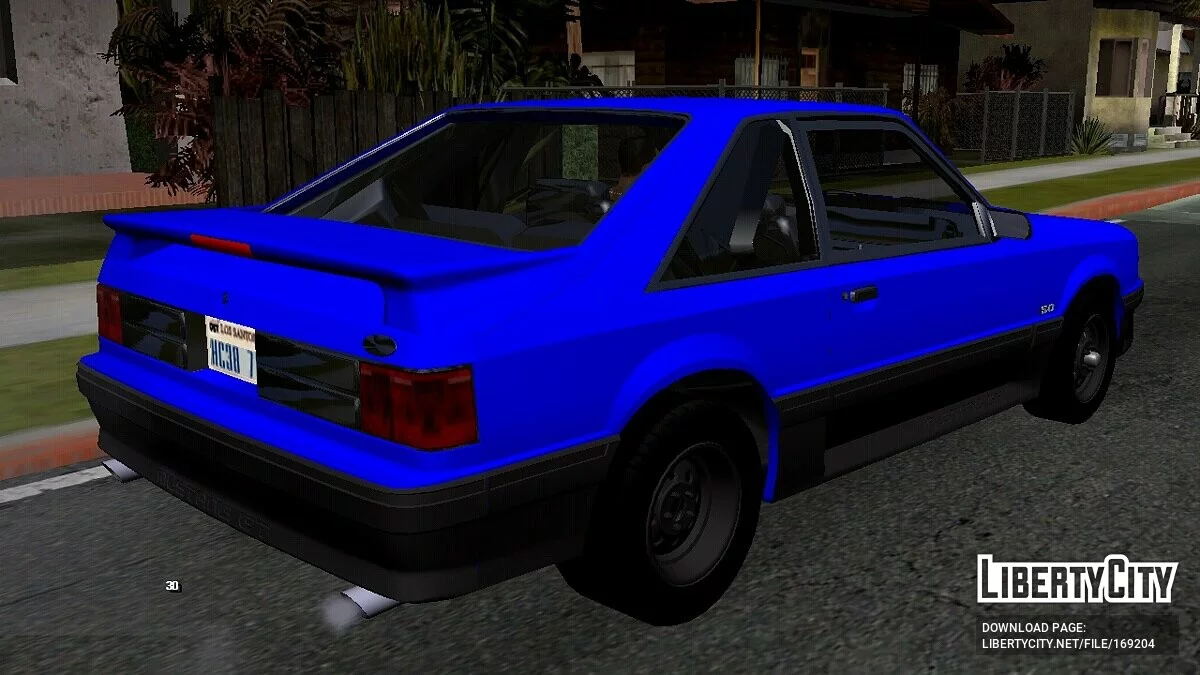 Ford Mustang 1993 (только DFF) / GTA San Andreas (iOS, Android)