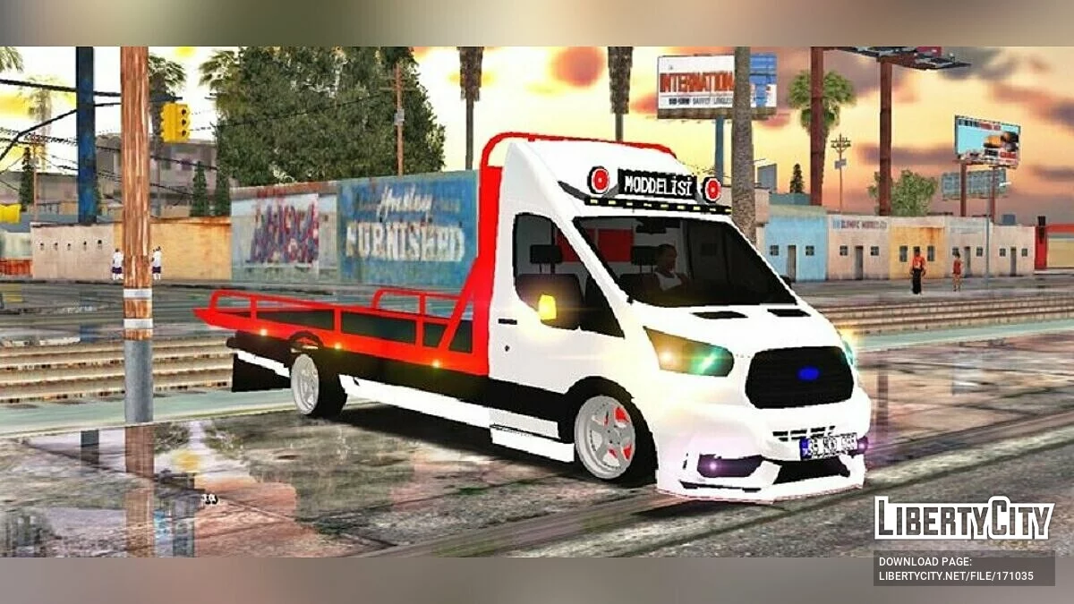 Ford Transi̇t Cekici (только DFF) / GTA San Andreas (iOS, Android)